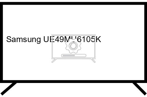 How to update Samsung UE49MU6105K TV software