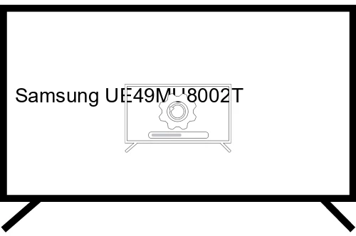 How to update Samsung UE49MU8002T TV software