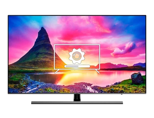 How to update Samsung UE49NU8075T TV software