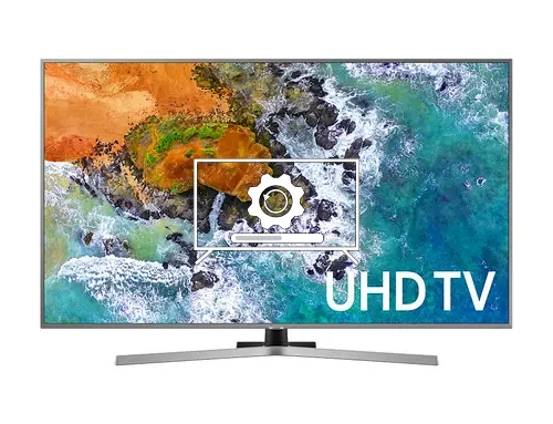 How to update Samsung UE50NU7475 TV software