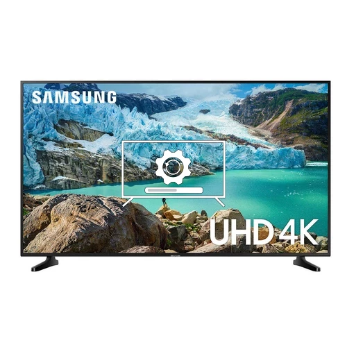 How to update Samsung UE50RU7090S TV software