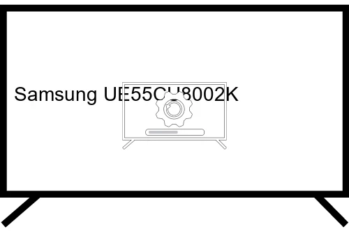 Mettre à jour le système d'exploitation Samsung UE55CU8002K