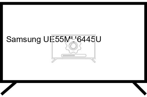 How to update Samsung UE55MU6445U TV software