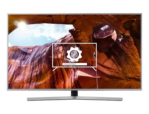 How to update Samsung UE55RU7452UXXH TV software