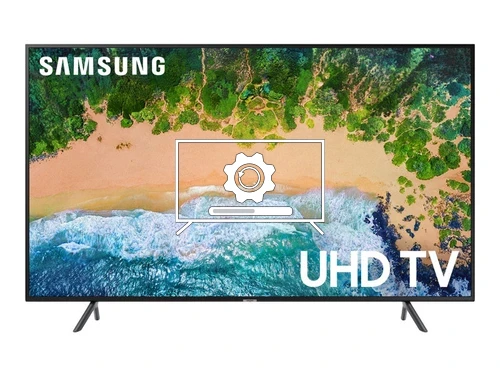 How to update Samsung UN55NU7100F TV software