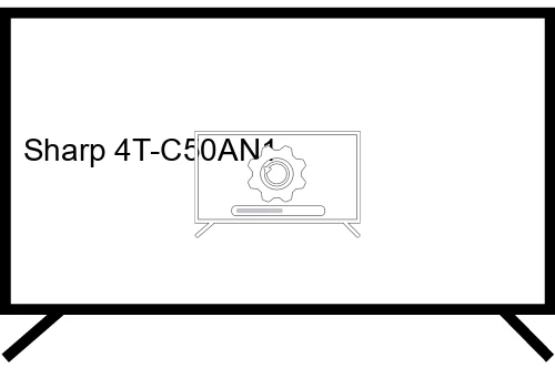 Comment mettre à jour le téléviseur Sharp 4T-C50AN1