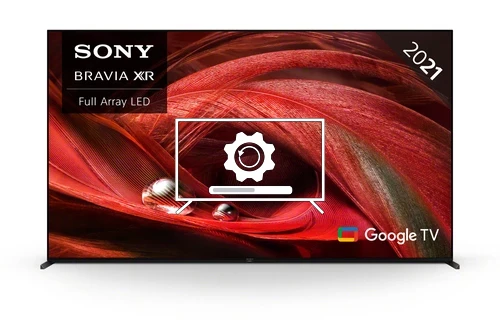 How to update Sony 75X95J TV software