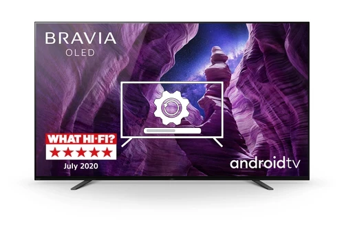 How to update Sony BRAVIA® KD55A8 TV software