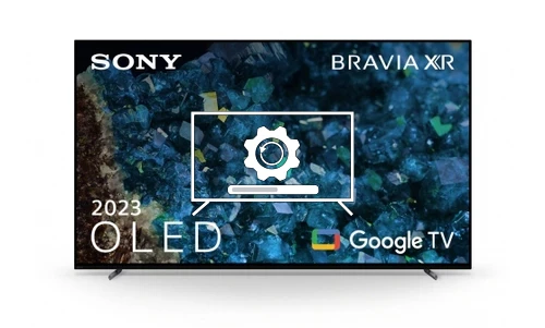 How to update Sony FWD-55A80L TV software