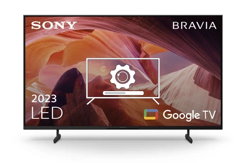 How to update Sony KD-43X80L TV software