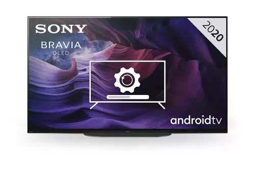 How to update Sony KD-48A9 TV software