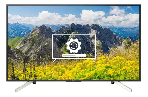 How to update Sony KD-55X750F TV software