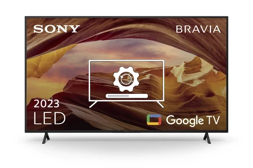 Comment mettre à jour le téléviseur Sony KD-55X75WL