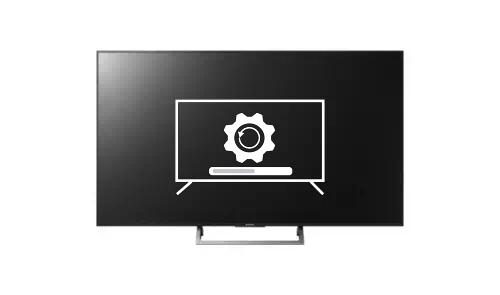 How to update Sony KD-55XE8599 TV software