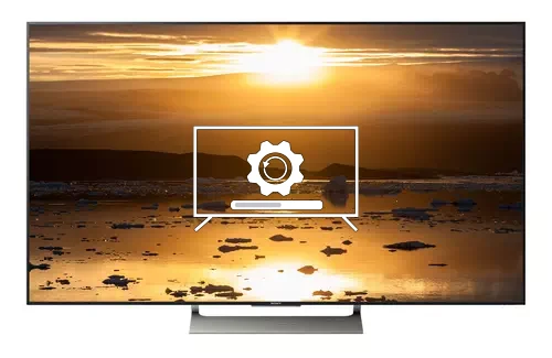 How to update Sony KD-75X9000E TV software