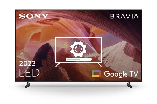 Comment mettre à jour le téléviseur Sony KD-85X80L