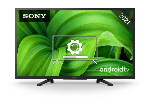 How to update Sony KD32W800 TV software