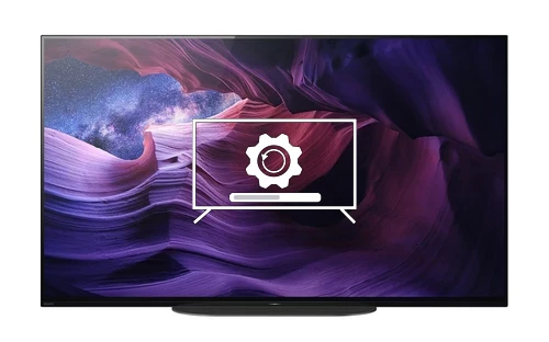 Cómo actualizar televisor Sony KD48A9BU