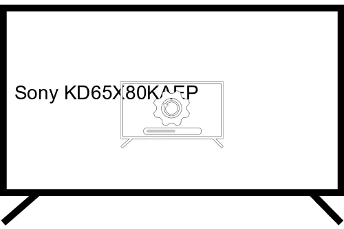 Comment mettre à jour le téléviseur Sony KD65X80KAEP