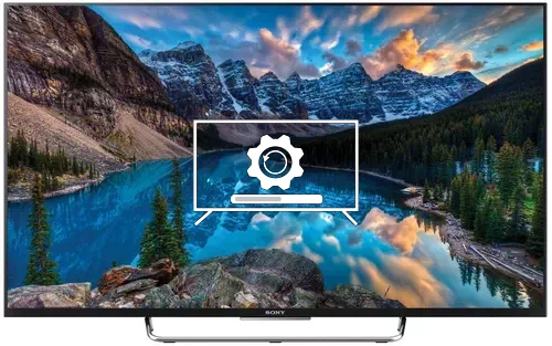 How to update Sony KDL-50W808C TV software