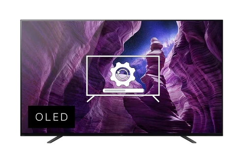 Cómo actualizar televisor Sony KE55A8