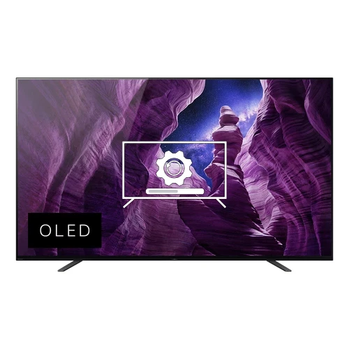 Cómo actualizar televisor Sony XBR-55A8H