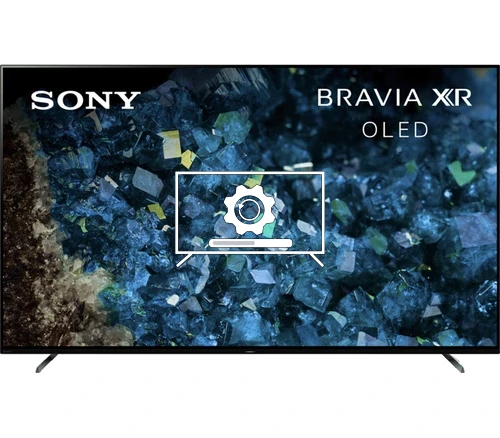 How to update Sony XR-55A80L TV software