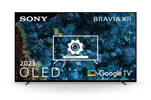 How to update Sony XR-55A83L TV software