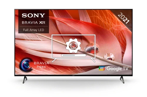 How to update Sony XR-55X90J TV software