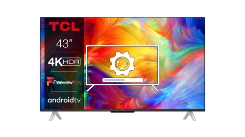 How to update TCL 43P638K TV software