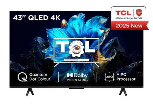 How to update TCL 43P7K TV software