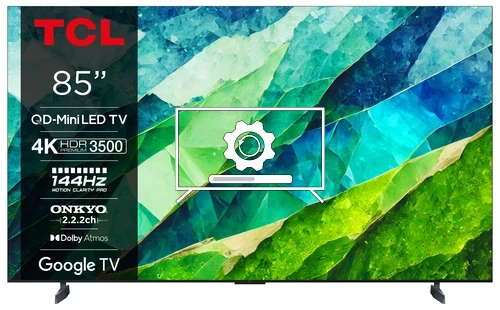 How to update TCL 85C855 4K QD-Mini LED Google TV TV software