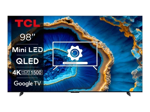 How to update TCL 98C809 TV software