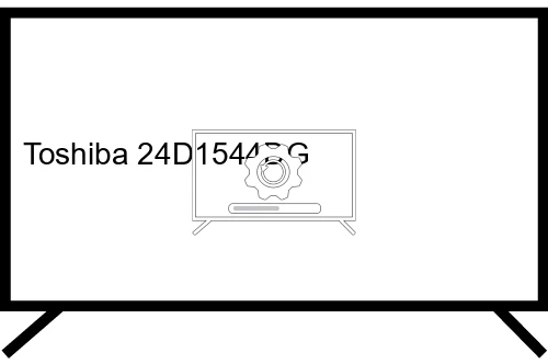 Comment mettre à jour le téléviseur Toshiba 24D1544DG