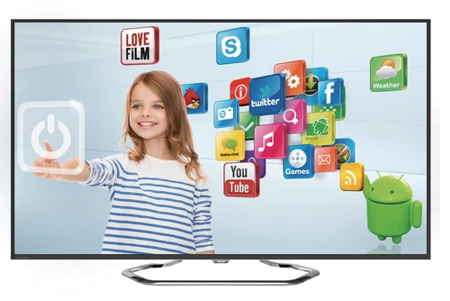 Haier LE55M7000 TV 139.7 cm (55") Full HD Black, Metallic 300 cd/m² 0