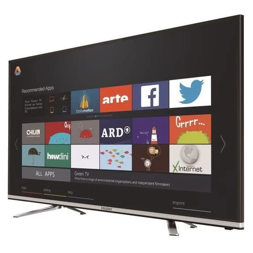 Haier LE32K5000T TV 81.3 cm (32") HD Smart TV Wi-Fi Silver 1