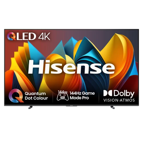 Hisense 100E7NQTUK TV 2.54 m (100") 4K Ultra HD Smart TV Wi-Fi Black 400 cd/m² 0