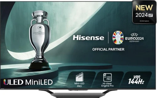 Hisense 100U7NQTUK Televisor 2,54 m (100") 4K Ultra HD Smart TV Wifi Negro, Gris 500 cd / m² 0