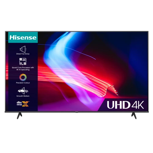 Hisense 43A6KTUK TV 109,2 cm (43") 4K Ultra HD Smart TV Wifi Noir 0