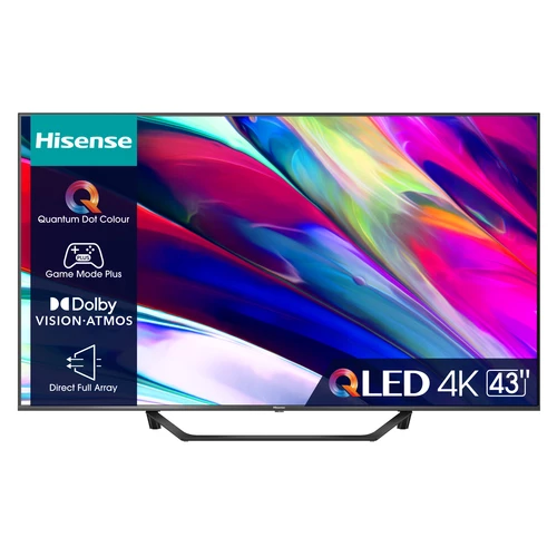 Hisense 43A7KQ TV 109,2 cm (43") 4K Ultra HD Smart TV Wifi Noir 0
