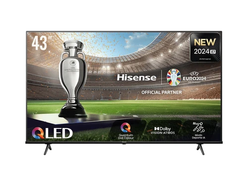 Hisense 43E7NQ TV 109.2 cm (43") 4K Ultra HD Smart TV Wi-Fi Black, Grey 0