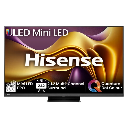 Hisense 55U86KQTUK TV 139.7 cm (55") 4K Ultra HD Smart TV Wi-Fi Grey 1500 cd/m² 0