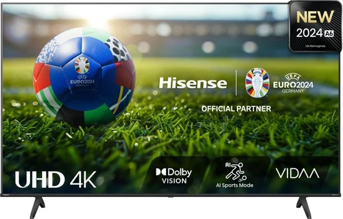 Hisense 58E6NT TV 147,3 cm (58") 4K Ultra HD Noir 300 cd/m² 0