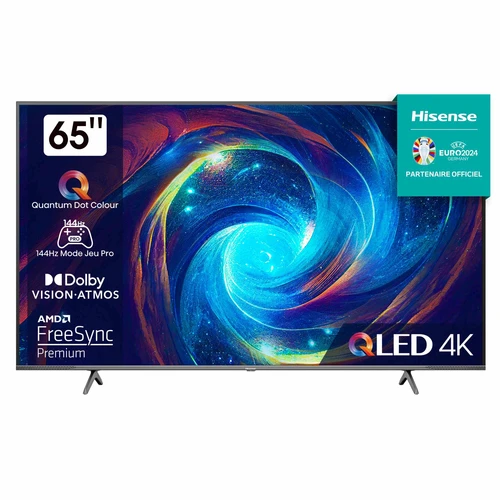 Hisense 65E79KQ PRO 165.1 cm (65") 4K Ultra HD Smart TV Wi-Fi Black 350 cd/m² 0