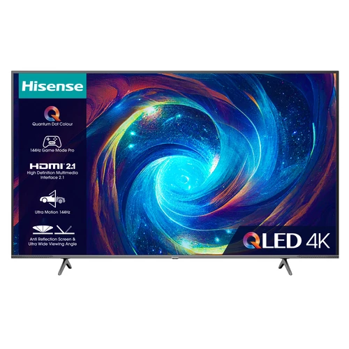 Hisense 65E7KQTUK PRO TV 165,1 cm (65") 4K Ultra HD Smart TV Wifi Gris 0