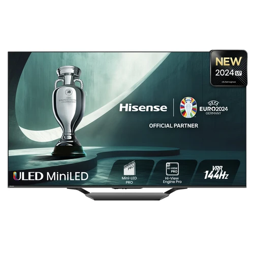 Hisense 65U7NQ TV 165,1 cm (65") 4K Ultra HD Smart TV Wifi Noir 1500 cd/m² 0