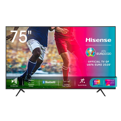 Hisense 75A7120F TV 189.5 cm (74.6") 4K Ultra HD Smart TV Wi-Fi Black 0