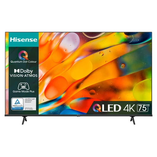 Hisense 75E7KQ TV 190.5 cm (75") 4K Ultra HD Smart TV Wi-Fi Black 0