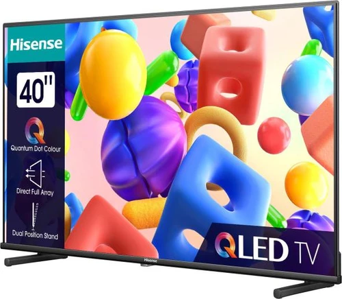 Hisense 40A5KQTUK TV 101,6 cm (40") Full HD Smart TV Wifi Noir 200 cd/m² 1