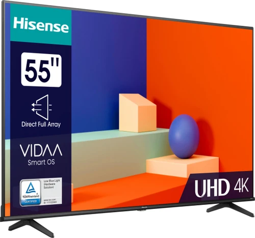 Hisense 55E63KT TV 139.7 cm (55") 4K Ultra HD Smart TV Wi-Fi Black, Grey 300 cd/m² 1